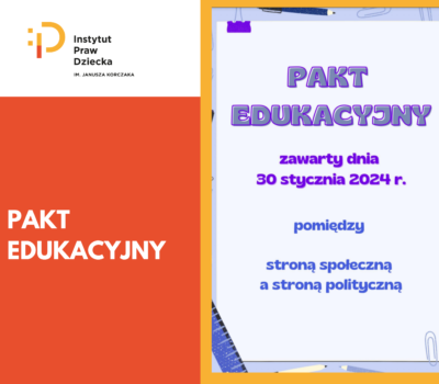 Pakt Edukacyjny ZmieńMY Edukację